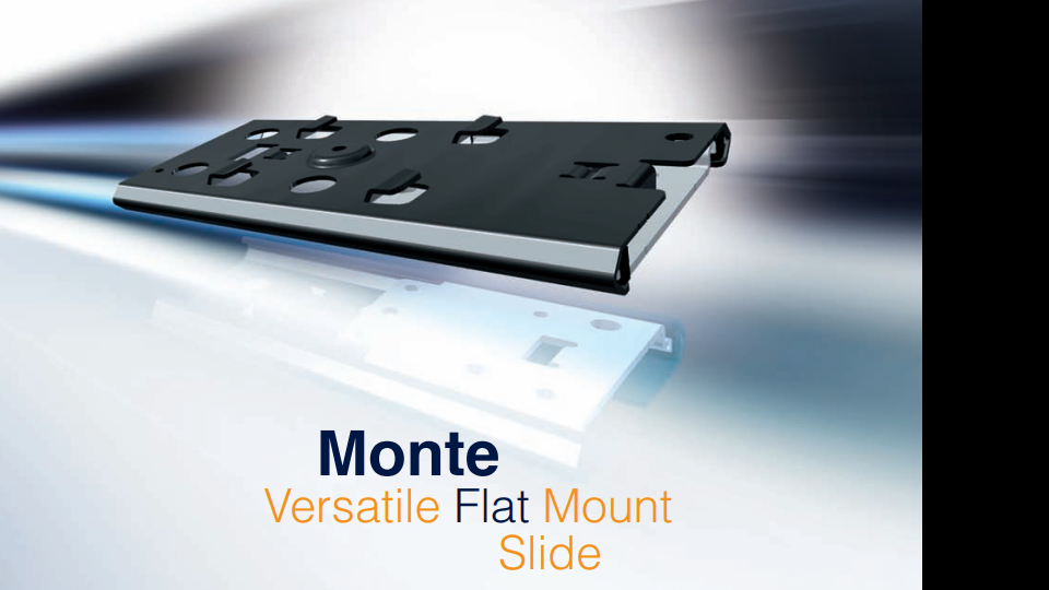 Monte - Versatile Flat Mount Slide | Thomas Regout International B.V.