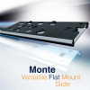 Monte - glissière polyvalente à montage plat | Thomas Regout International B.V. 